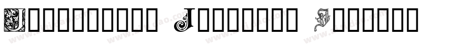 Ornamental Initials G字体转换